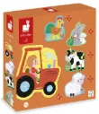 5 Puzzles évolutifs Ferme