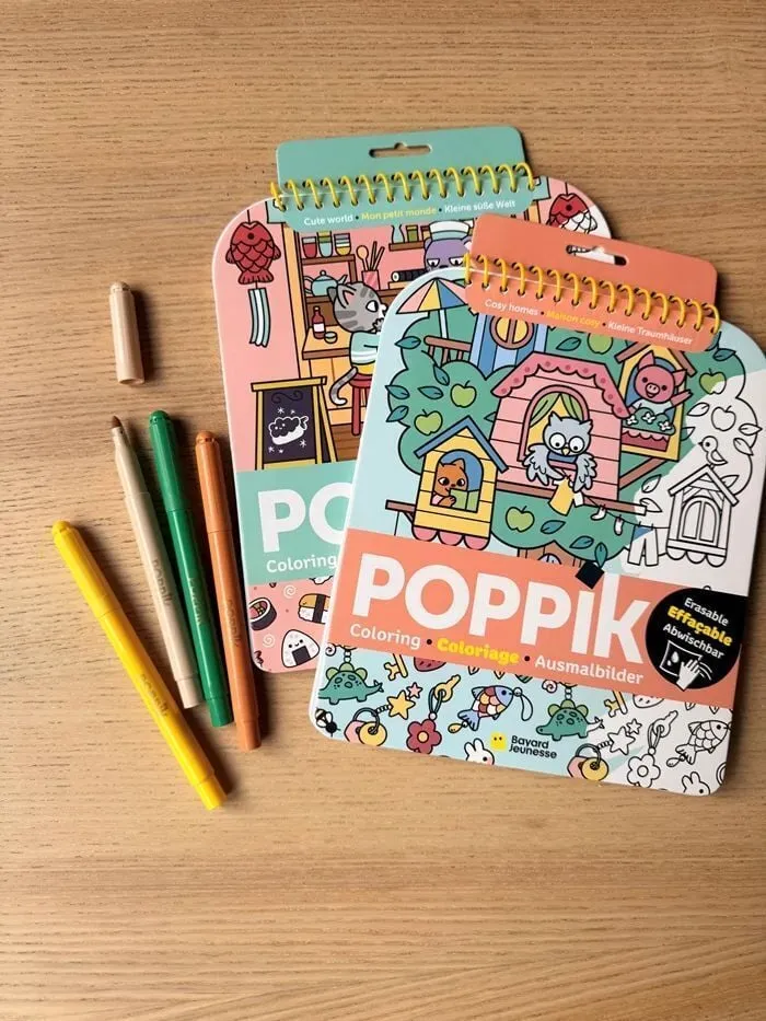 [PO-9917] Coloriage effaçable Poppik Cosy Home