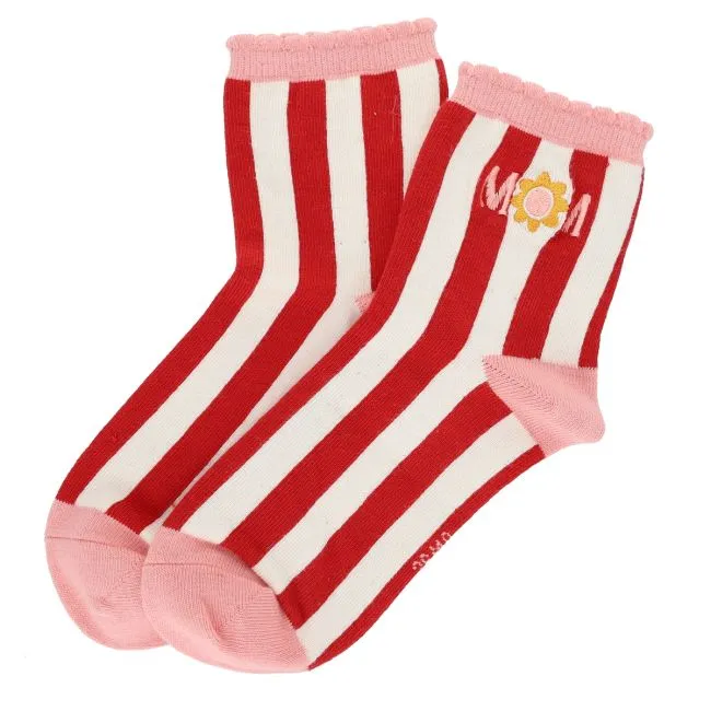 Chaussettes femme rayées Mom 36-40