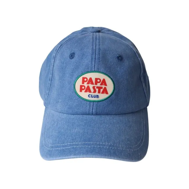 [PE-8011] Casquette homme bleue PAPA PASTA CLUB