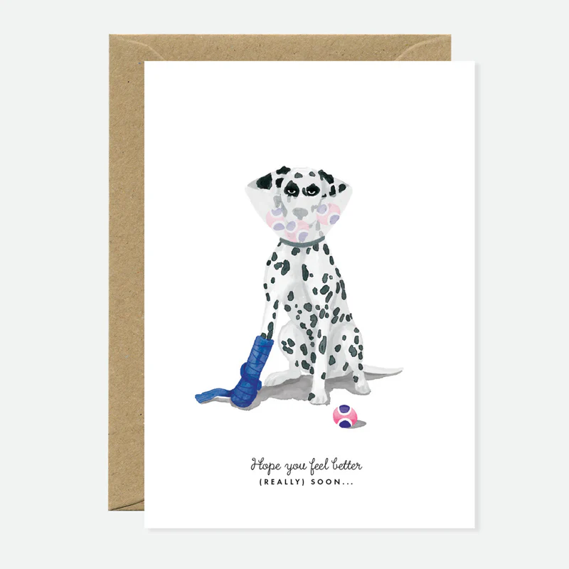 [AL-5446] Carte Feel Better Dog All the ways to say