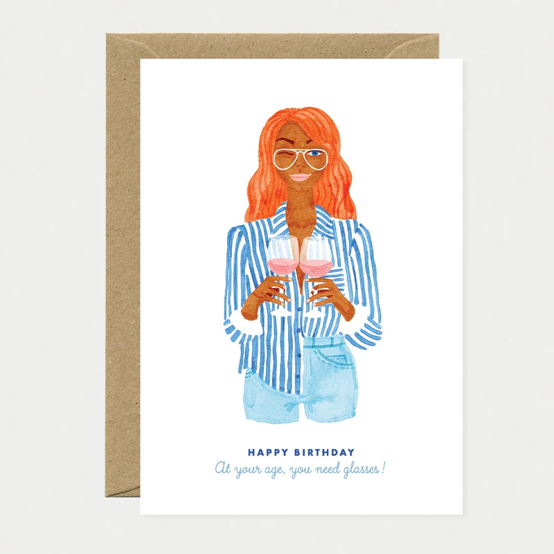 Carte Happy birthday you need glasses All the ways to say
