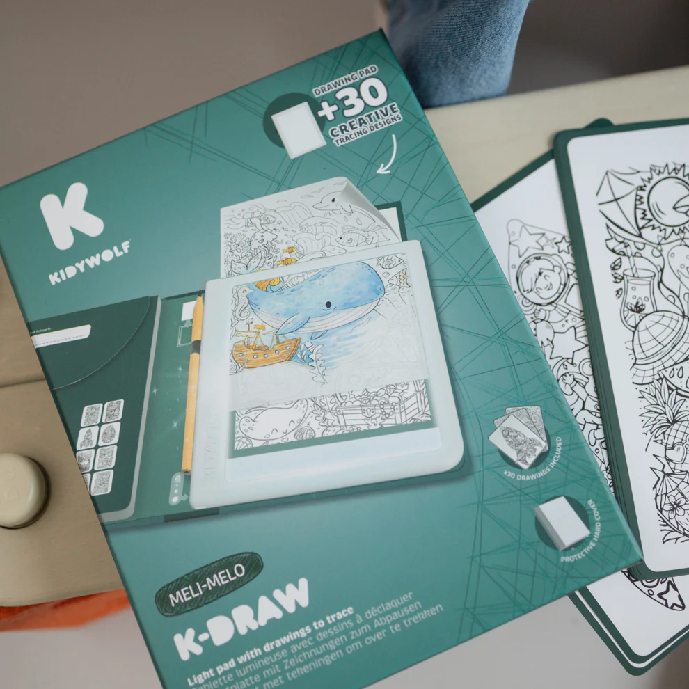 K-DRAW-PAD Tablette à dessin lumineuse Meli-melo