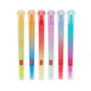 6 Feutres à double pointe avec couleurs réinscriptibles Meow Legami