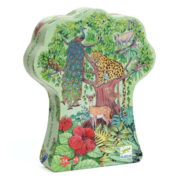 [DJ-2930] Puzzle Jungle indienne 54pcs