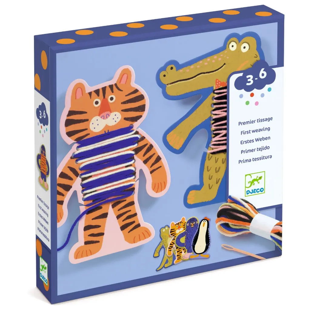 Premier tissage - Les pulls des animaux