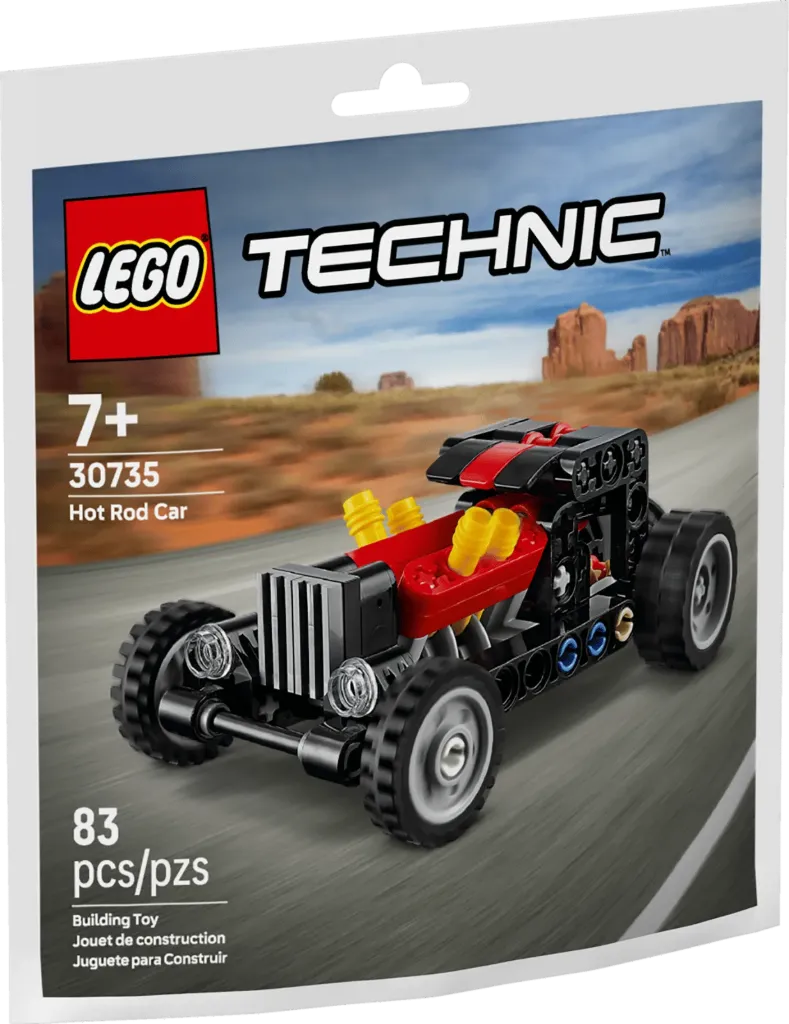 La voiture Hot Rod Lego Technic