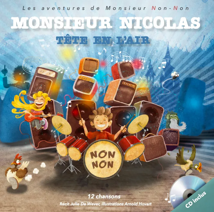 [NI-8026] Les aventures de Monsieur Non-Non Monsieur Nicolas Tête en l'air