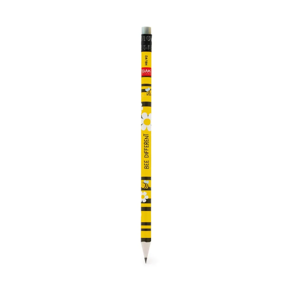 [LE-3574] Crayon en Papier Recyclé - I Used To Be a Newspaper - Bee