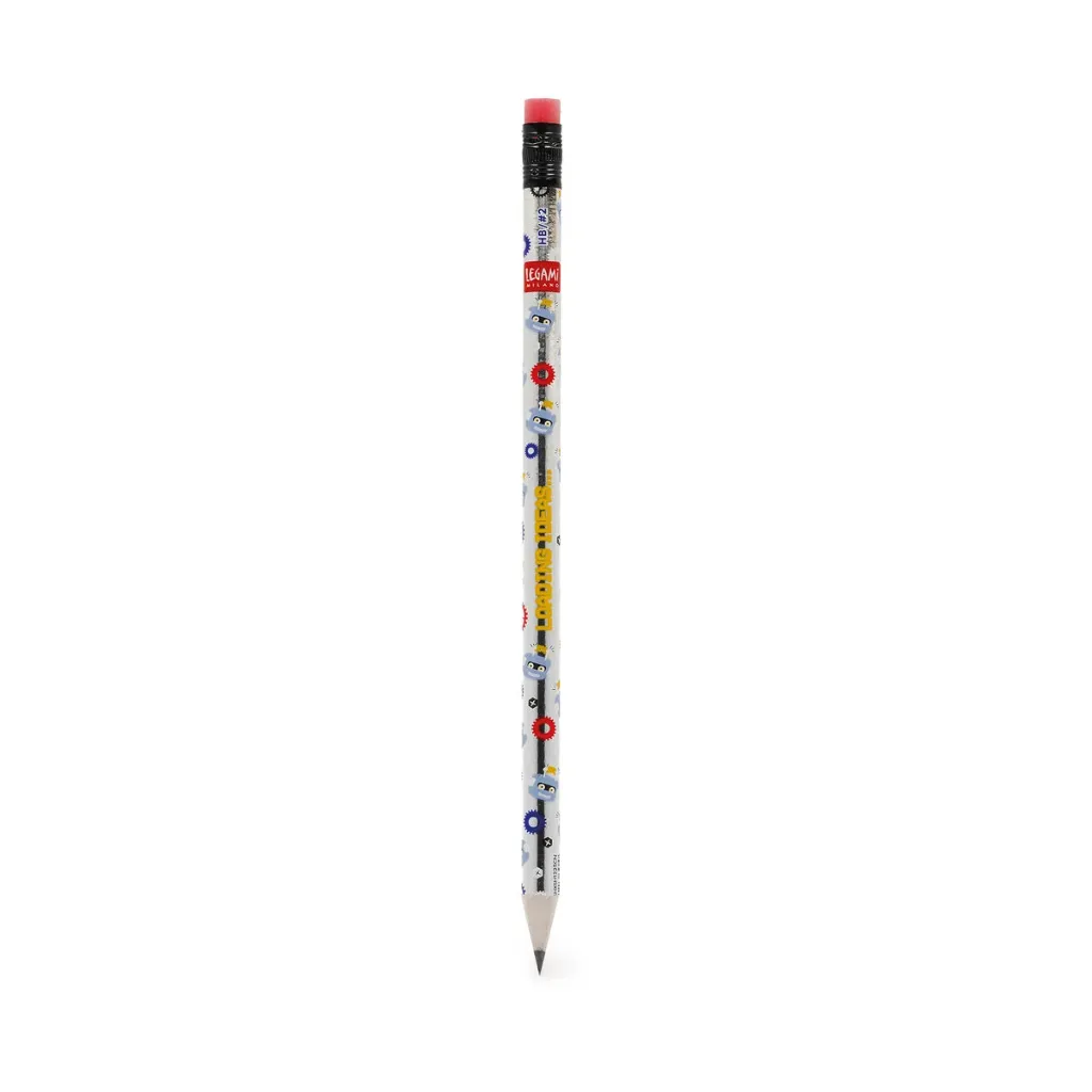 [LE-3604] Crayon en Papier Recyclé - I Used To Be a Newspaper - Robot