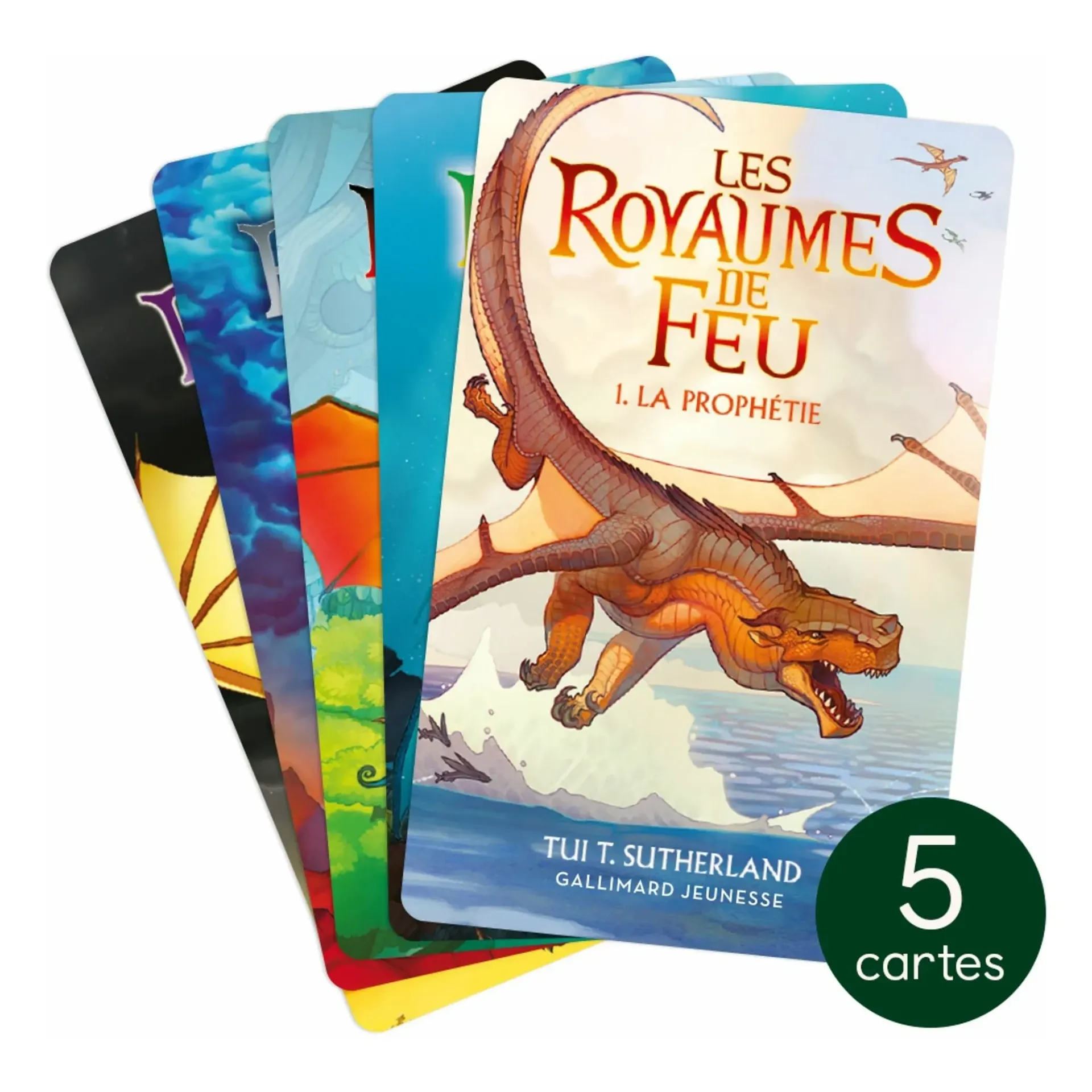 Cartes à histoires Yoto : Les Royaumes de Feu