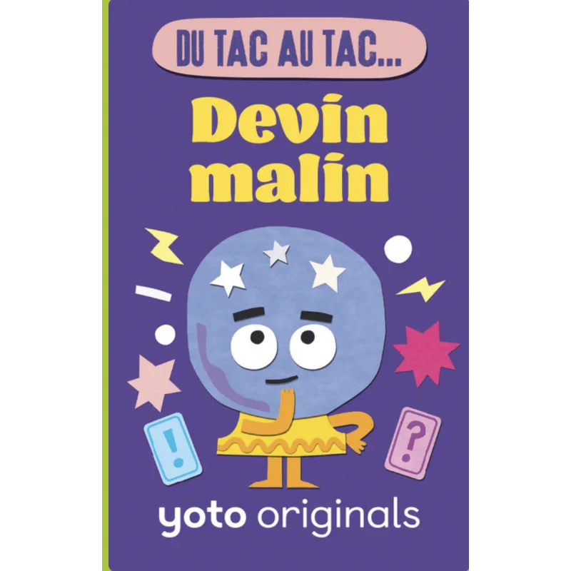 Carte à histoires Yoto Du tac au tac... Devin malin