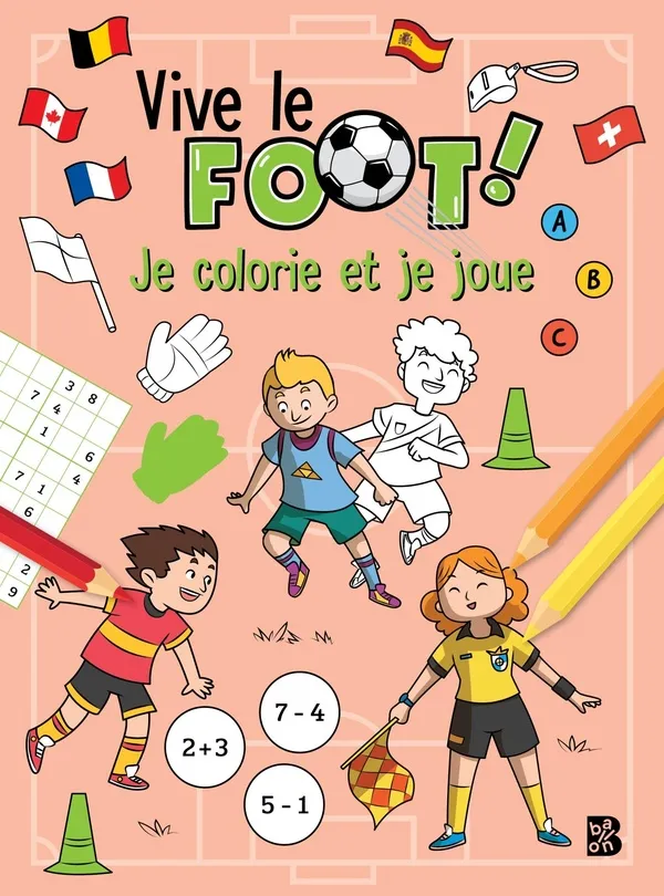 [BA-5508] Vive le foot ! Je colorie et je joue