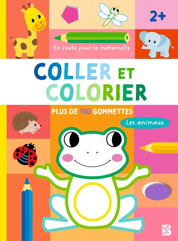 En route pour la maternelle Coller et Colorier