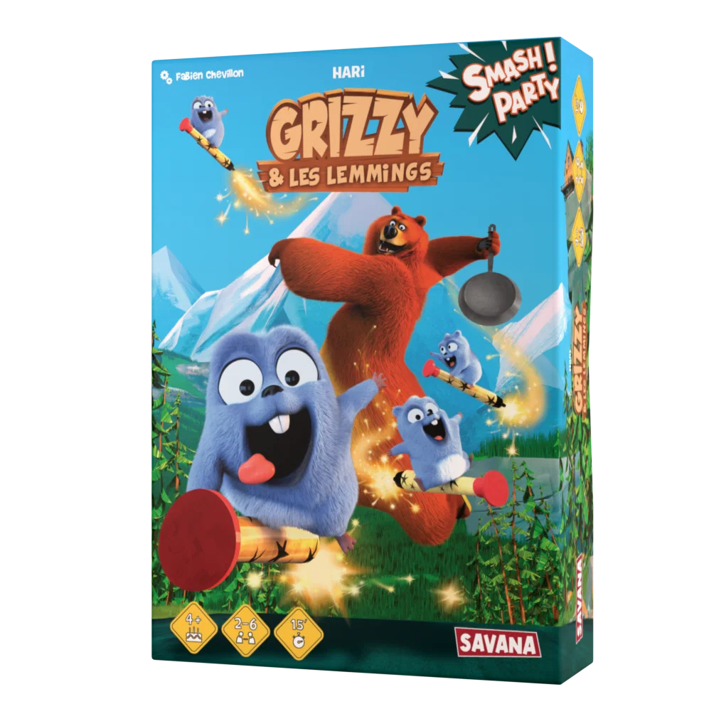 Grizzy et les Lemmings Smash Party