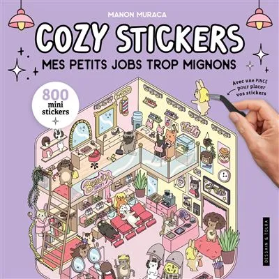 [DE-7970] Cozy Stickers Mes petits jobs trop mignons