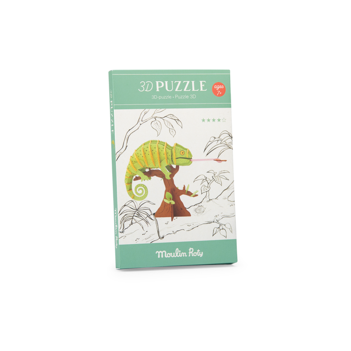 [MO-1957] Puzzle 3D Caméleon