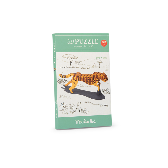 [MO-1971] Puzzle 3D Guépard