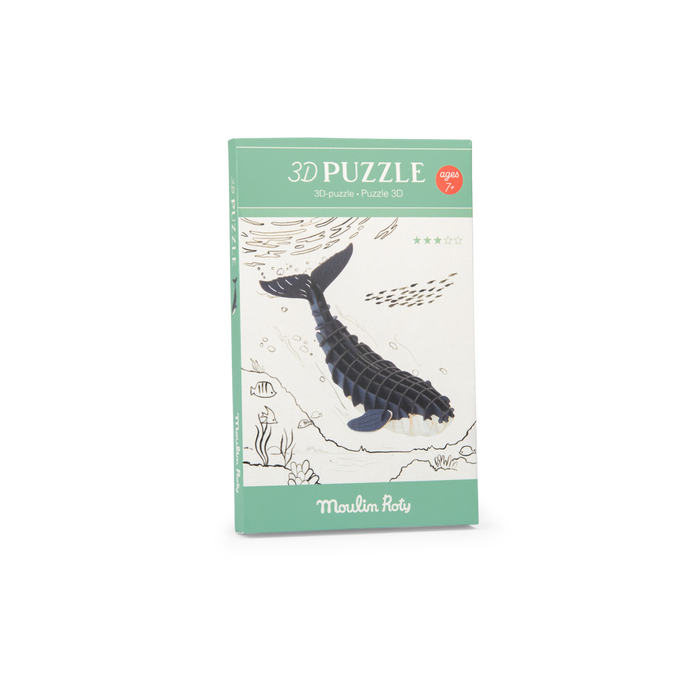[MO-1940] Puzzle 3D Baleine