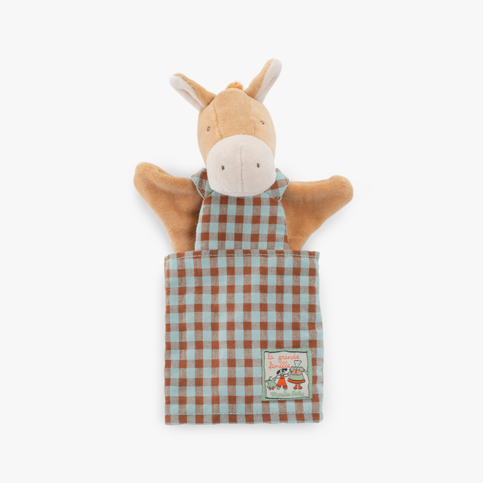 [MO-2376] Marionnette Hugo le cheval Moulin Roty