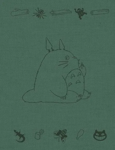 [HU-0629] Ghibli Carnet toilé Mon voisin Totoro