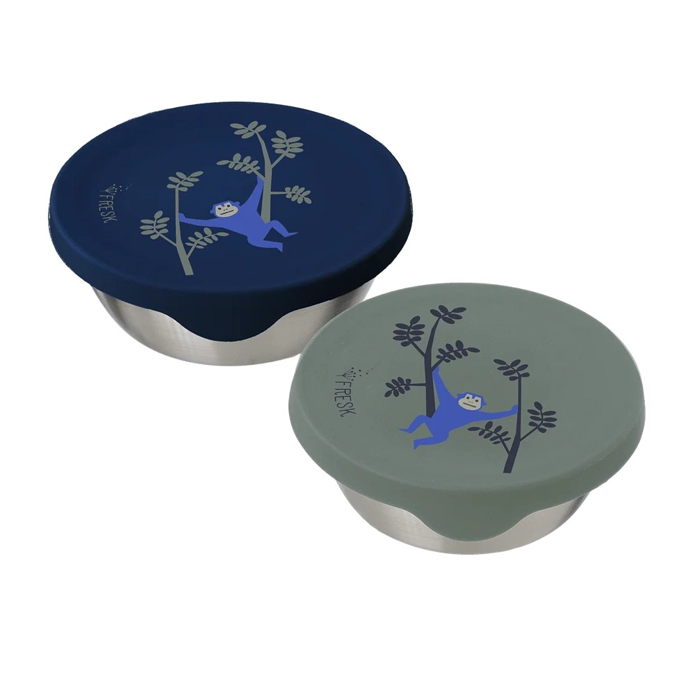 [FR-6330] Set de 2 snackbox Monkey Fresk