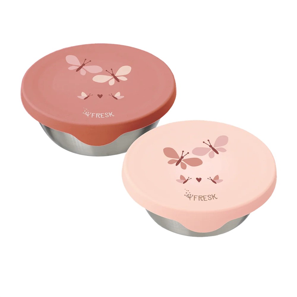 [FR-6286] Set de 2 snackbox Butterflies Fresk