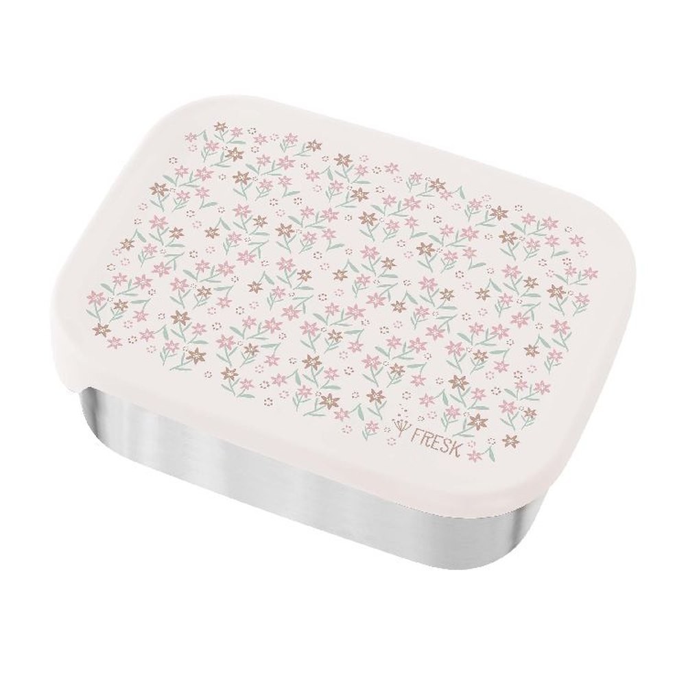 [FR-9750] Boîte à tartines Inox Garden Flowers Fresk