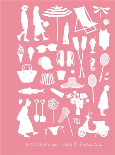 [HA-3361] Holiday Stickers book by Zoé de las Cases