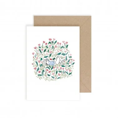 Carte simple Sieste nature My Lovely Thing