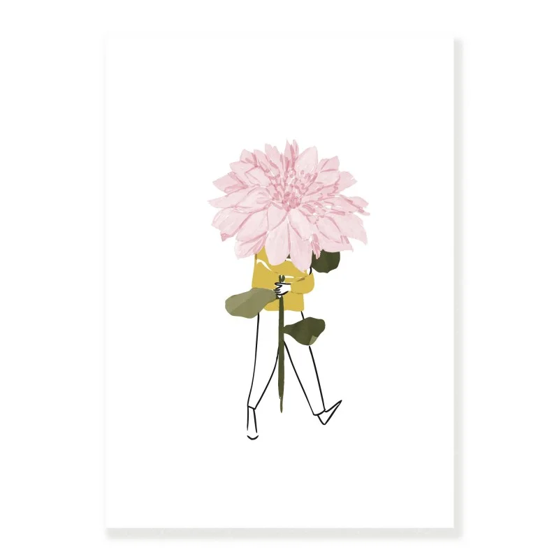 [MY-7557] Affiche A4 Dahlia My Lovely thing