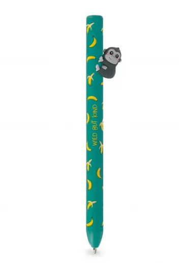 [LE-2058] Stylo à bille rétractable Gorilla Free Hugs Legami