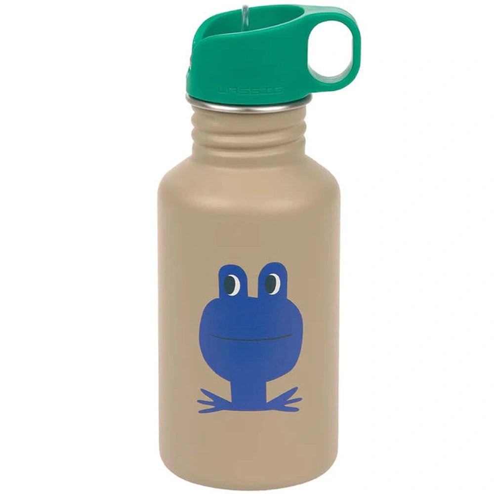 [LA-7352] Gourde pour enfant inox - Happy Trails, Grenouille Lassig