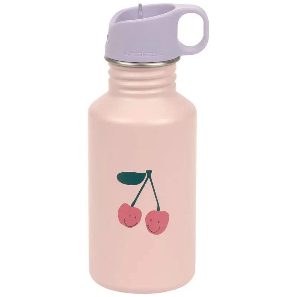 [LA-7291] Gourde pour enfant inox 500 ML - Happy Fruits, Cerise Lässig