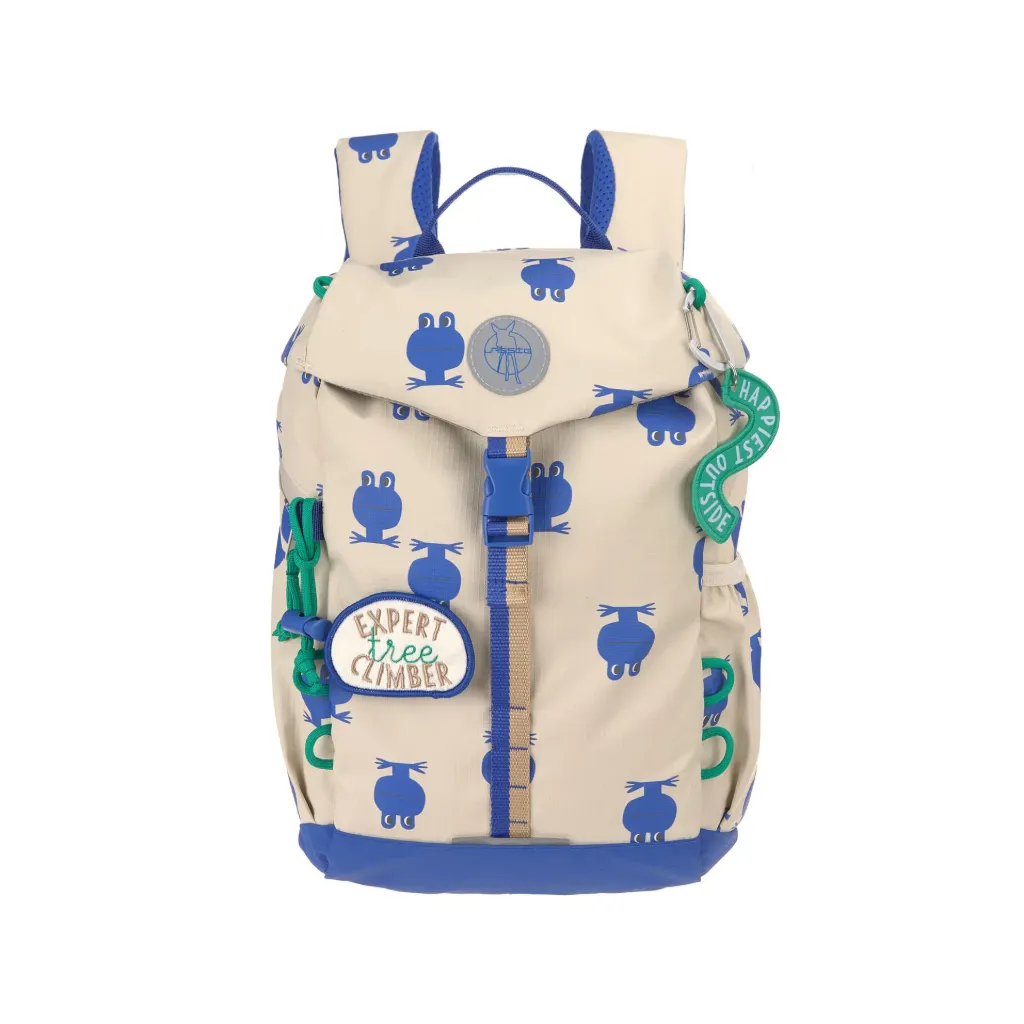 [LA-5723] Sac à dos de randonnée enfants 9 L - Happy Trails, Grenouille Lassig