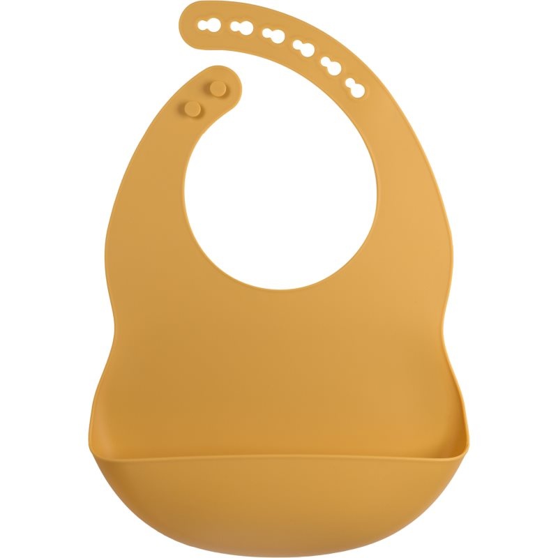 [TR-6909] Bavoir en silicone Honey gold