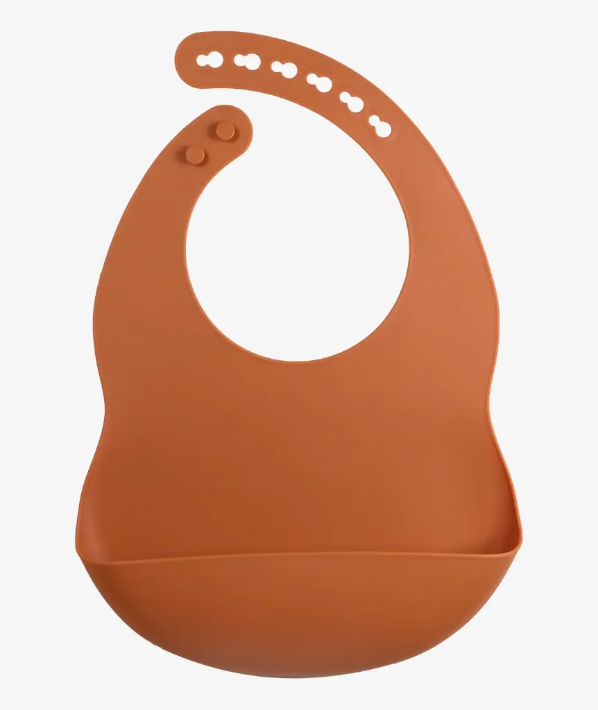 [TR-6886] Bavoir en silicone Sienna