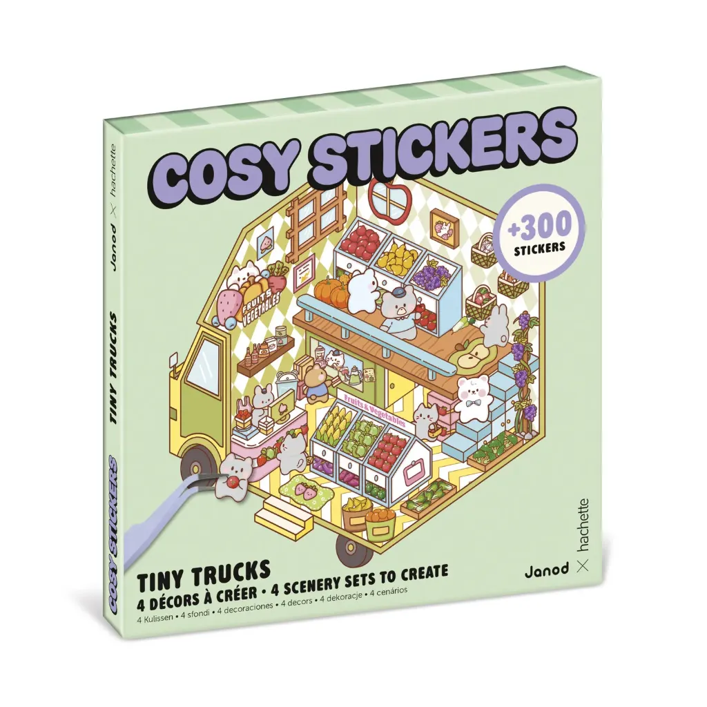 Cosy Stickers Tiny Trucks