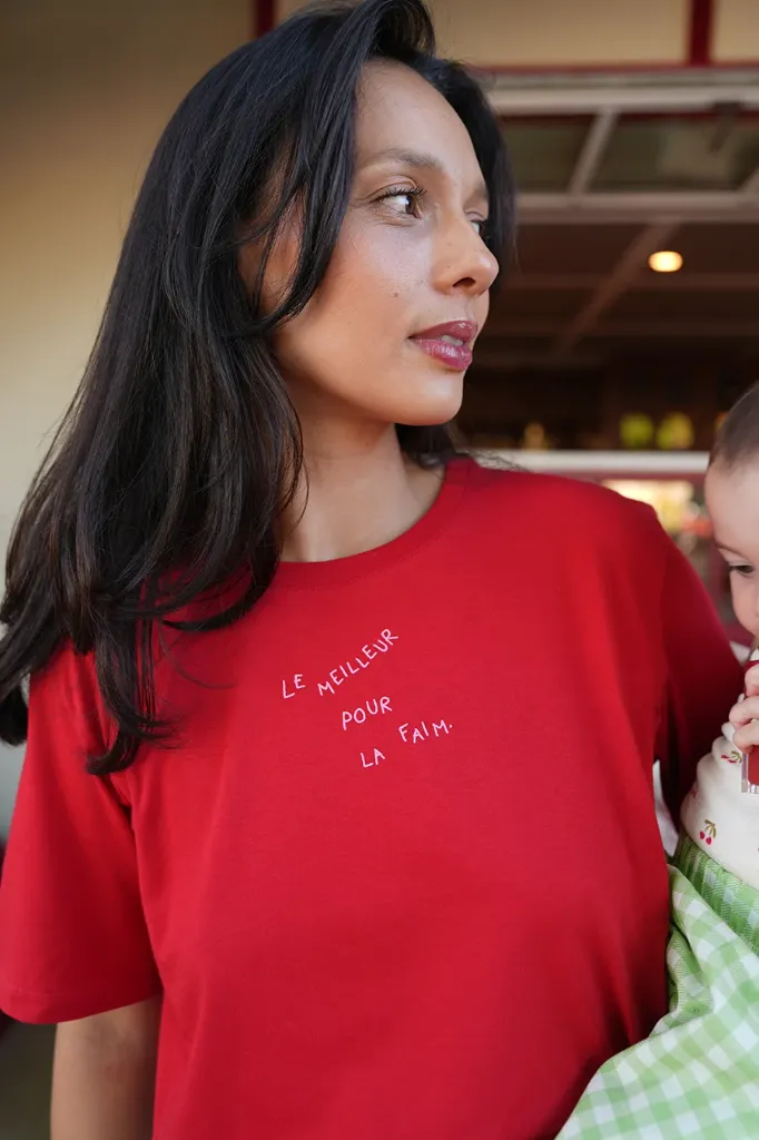 [TA-8382] T-shirt d'allaitement Le meilleur pour la faim Taille L - Tajinebanane