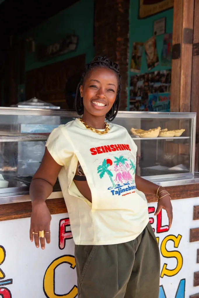 [TA-6127] T-shirt d'allaitement Paradise Taille S - Tajinebanane