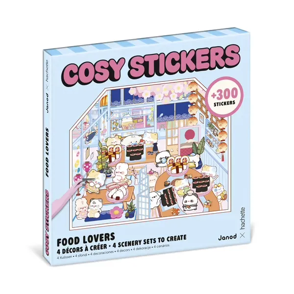 [JA-3106] Cosy Stickers Food Lovers