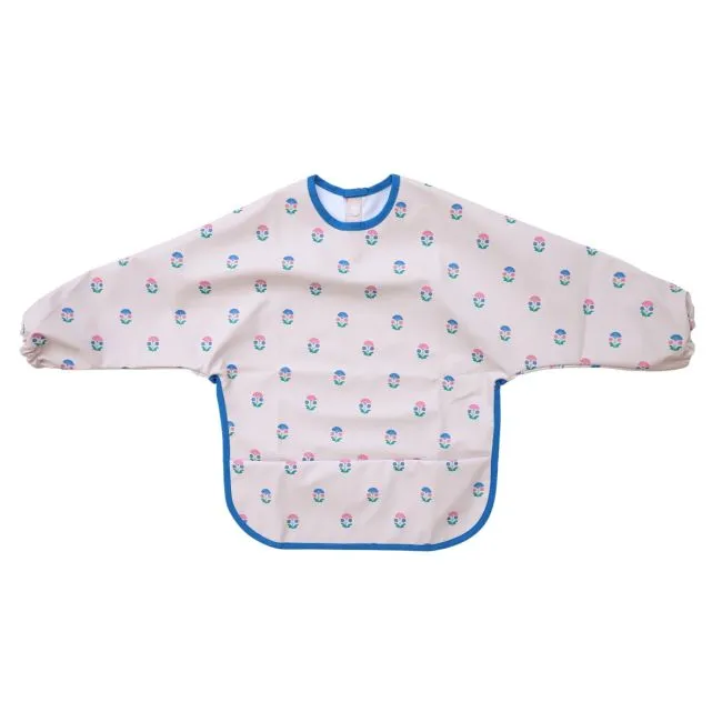 Bavoir Tablier Manches longues 1-3 ans - Joli Paon