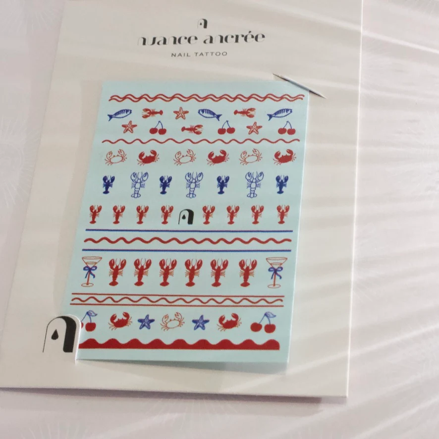 Nail Tattoos Homard In - Nuance Ancrée