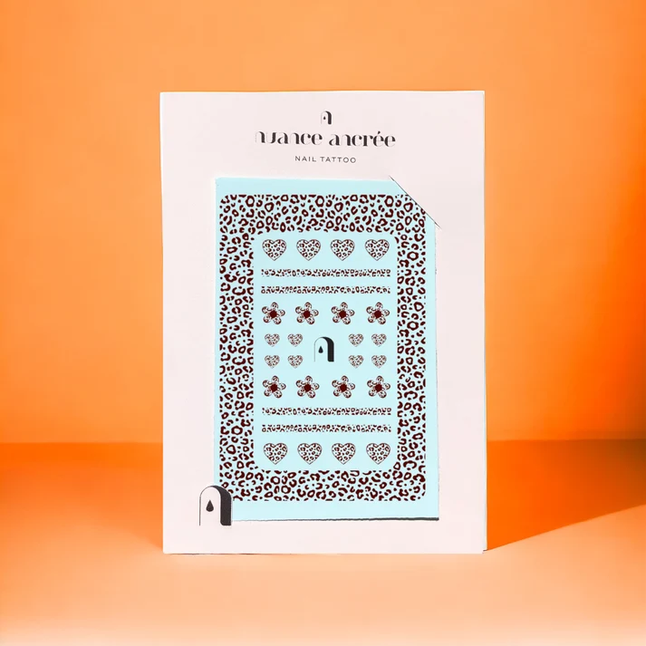 Nail Tattoos Leop'art - Nuance Ancrée