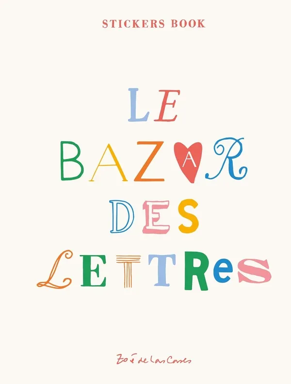 [HA-3057] Le Bazar des lettres : Stickers book