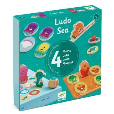 [DJ-6231] Ludo Sea - 4 Jeux