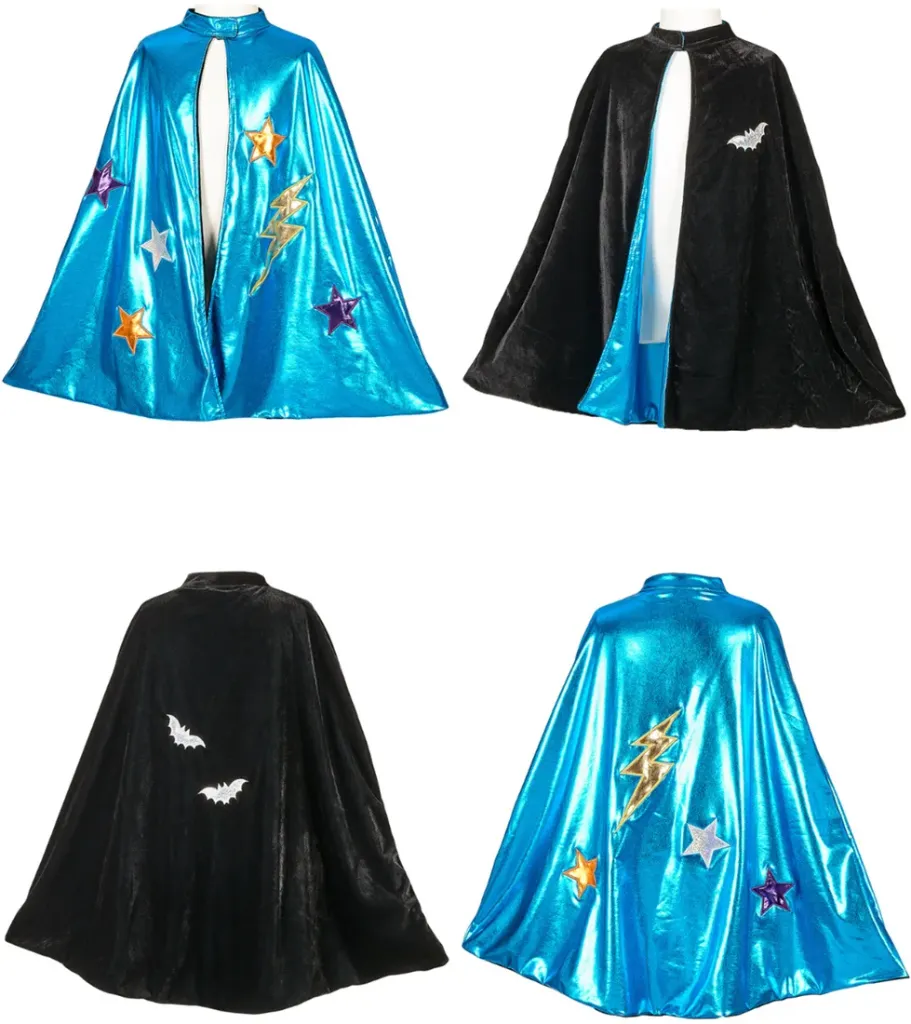 Cape réversible Super Hero-Bat 4-8 ans