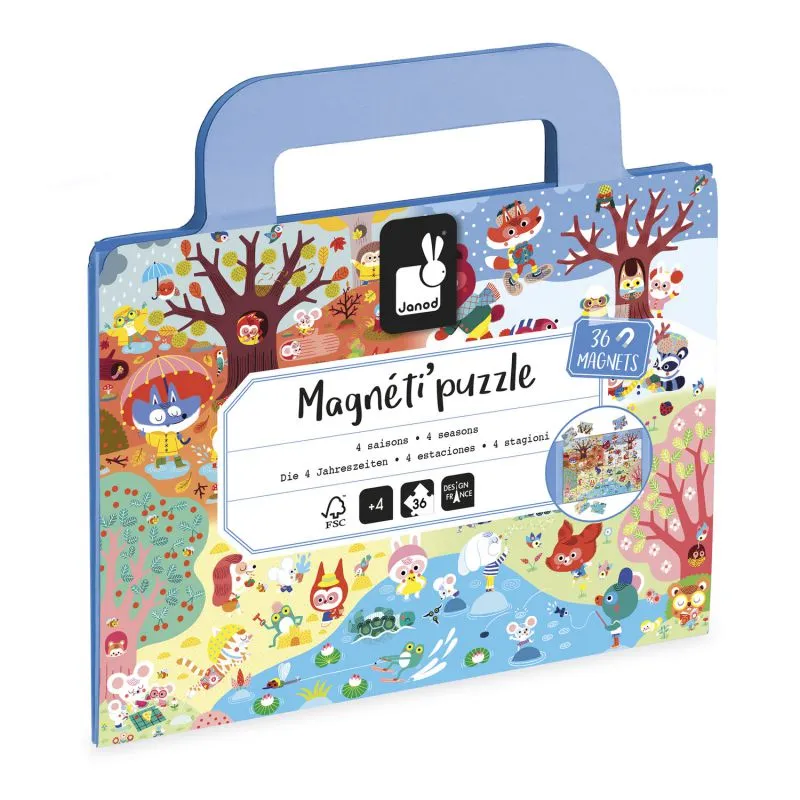 Magnéti'puzzle 4 saisons