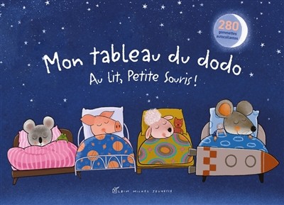 [AL-7079] Au lit, Petite Souris ! Mon tableau du dodo