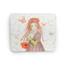 Boite métal 50 crayons pastels Les Rosalies